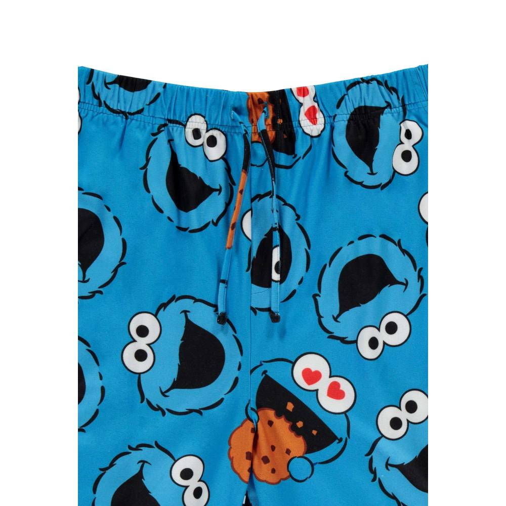 Sesame Street - Cookie Monster AOP Heren joggingbroek - Blauw